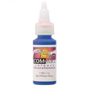 Com Art Colours Acrylic Opaque Phthalo Blue 1 oz