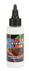 Createx Illustration Colors Opaque White, 2 oz.